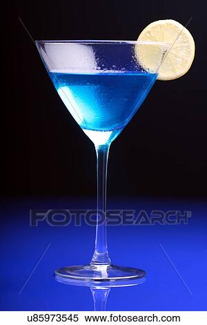 Stock Photography - Close up of martini glass. Fotosearch