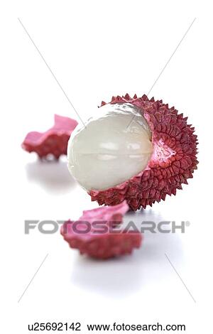 Lichee on white background - studio shot View Large Photo Image Stock Image - Lichee on white background - studio shot. Fotosearch