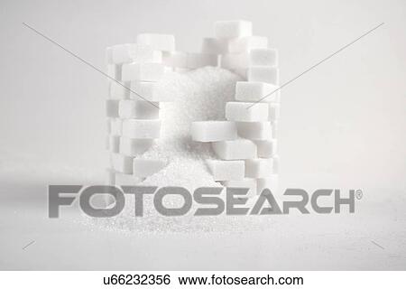Lump sugar - close up View Large Photo Image Stock Photograph - Lump sugar - close up. Fotosearch