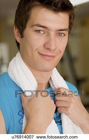 Stock Photo - Man, portrait. Fotosearch