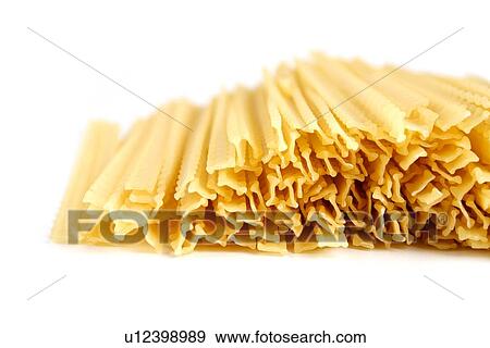 Stock Photo - Pasta on white background. Fotosearch