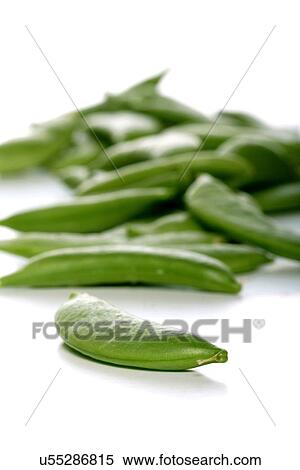 Peas on white background - close-up View Large Photo Image Stock Photography - Peas on white background - close-up. Fotosearch