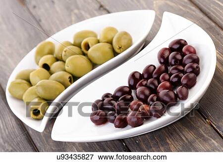 Stock Photo - Pickled olives - studio s. Fotosearch