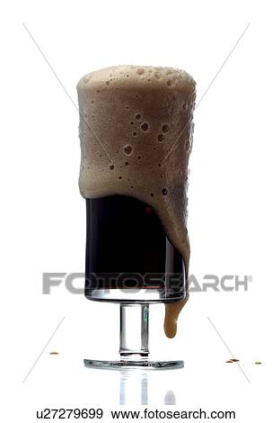Pint of dark beer - studio shot View Large Photo Image Stock Photo - Pint of dark beer - studio shot. Fotosearch