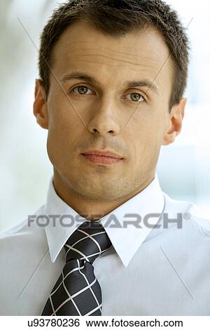 Stock Photograph - Portrait of businessman. Fotosearch