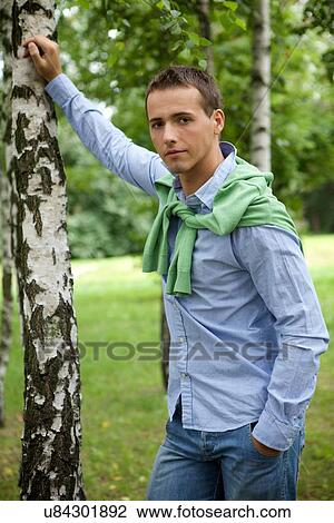 Portrait of young man View Large Photo Image Stock Image - Portrait of young man. Fotosearch