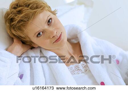 Portrait of young woman View Large Photo Image Stock Image - Portrait of young woman. Fotosearch
