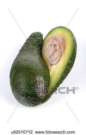 Studio shot of avocado on white background View Large Photo Image Stock Image - Studio shot of avocado on white background. Fotosearch
