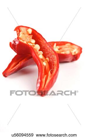Stock Photo - Studio shot of chilli peppers. Fotosearch