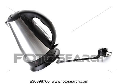 Studio shot of kettle on white background View Large Photo Image Stock Image - Studio shot of kettle on white background. Fotosearch