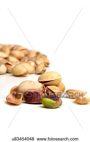 Studio shot of pistachios on white background View Large Photo Image Stock Photo - Studio shot of pistachios on white background. Fotosearch