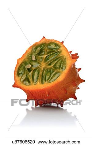 Studio soht of kiwano on white background View Large Photo Image Stock Image - Studio soht of kiwano on white background. Fotosearch