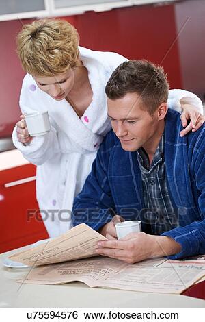 Stock Photograph - Young couple. Fotosearch