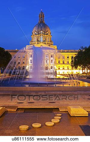 Stock Photography - Alberta Legislative Building. Fotosearch