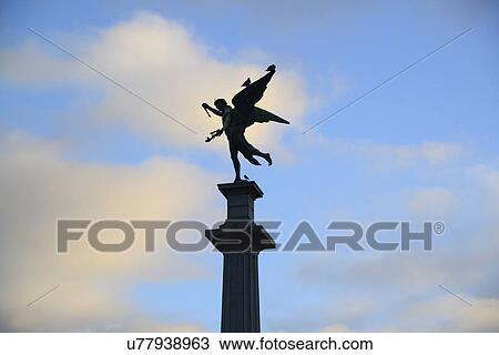 Argentina, Buenos Aires, Recoleta, Silhouette of monument View Large Photo Image Stock Image - Argentina, Buenos Aires, Recoleta, Silhouette of monument. Fotosearch