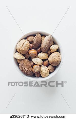 Bowl of nuts View Large Photo Image Stock Image - Bowl of nuts. Fotosearch