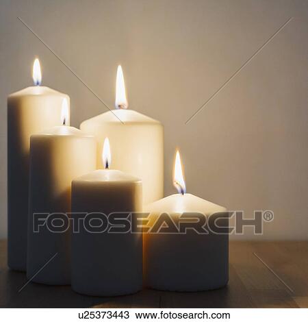 Burning candles View Large Photo Image Stock Image - Burning candles. Fotosearch