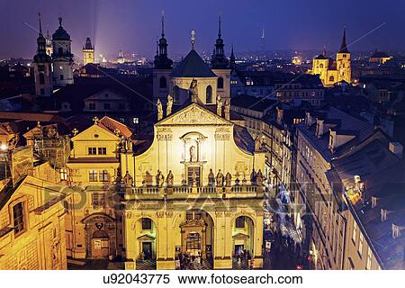 Church at night View Large Photo Image Stock Photography - Church at night. Fotosearch
