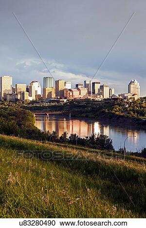 City skyline at sunrise View Large Photo Image Stock Image - City skyline at sunrise . Fotosearch