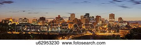 Stock Image - City skyline. Fotosearch