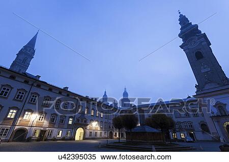 Franciscan Church, Salzburg Cathedral and St Peter's Church View Large Photo Image Stock Photography - Franciscan Church, Salzburg Cathedral and St Peter's Church. Fotosearch