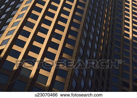 Full frame shot of office building View Large Photo Image Stock Photograph - Full frame shot of office building. Fotosearch
