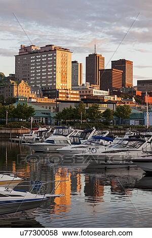 Marina at sunrise View Large Photo Image Stock Photo - Marina at sunrise. Fotosearch