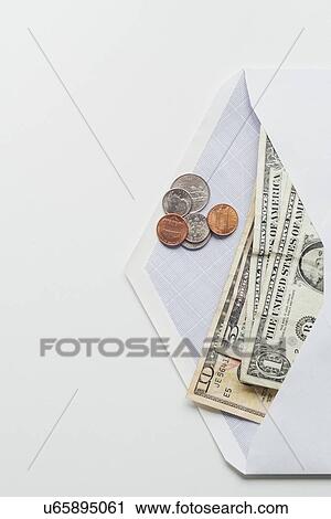 Money in envelope View Large Photo Image Stock Image - Money in envelope. Fotosearch