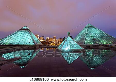 Stock Image - Muttart Conservatory. Fotosearch