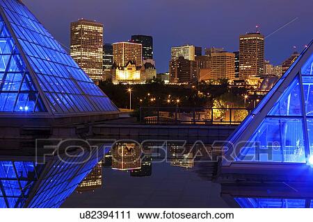 Stock Image - Muttart Conservatory. Fotosearch