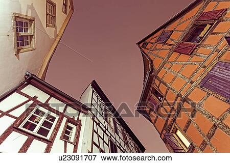Old town architecture View Large Photo Image Stock Photo - Old town architecture. Fotosearch