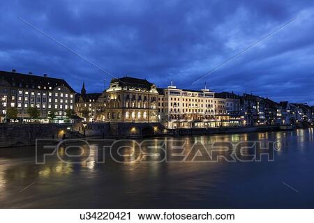 Old town at night View Large Photo Image Stock Image - Old town at night. Fotosearch