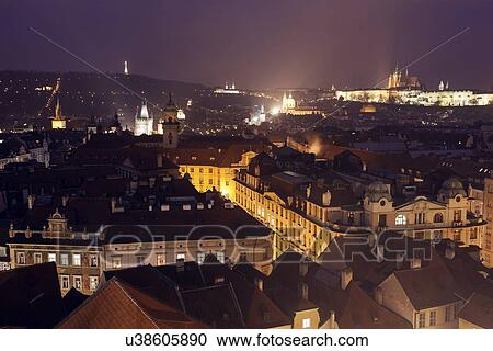 Stock Image - Old Town of Prague. Fotosearch