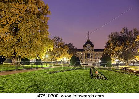 Stock Image - Palais du Rhin. Fotosearch
