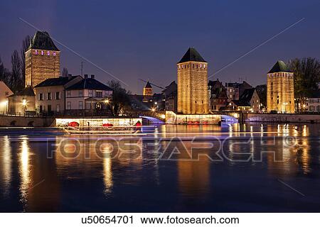 Ponts Couverts View Large Photo Image Stock Image - Ponts Couverts. Fotosearch