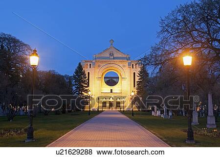 Stock Photo - St Boniface Cathedral. Fotosearch
