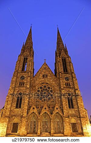 Stock Image - St Paul's church. Fotosearch