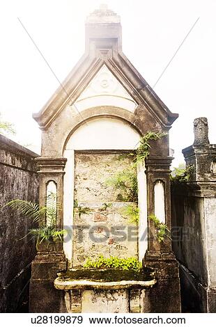 Tomb in old cemetery View Large Photo Image Stock Photo - Tomb in old cemetery. Fotosearch