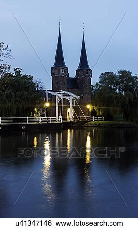 Towers at night View Large Photo Image Stock Photograph - Towers at night. Fotosearch