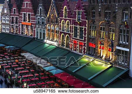Town square at night View Large Photo Image Stock Photography - Town square at night. Fotosearch