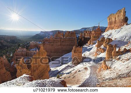 View of winter landscape View Large Photo Image Stock Photo - View of winter landscape. Fotosearch