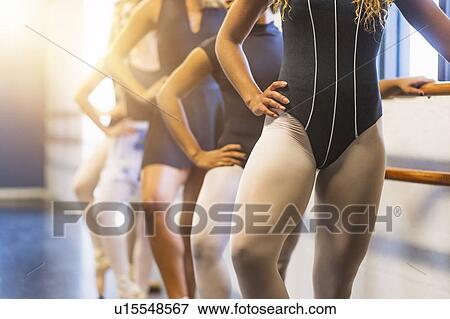 Young women dancing in dance studio View Large Photo Image Stock Photo - Young women dancing in dance studio. Fotosearch