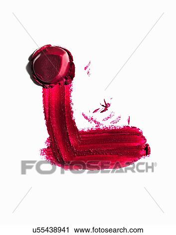 Abstract of piece of red lipstick and smudge View Large Photo Image Stock Image - Abstract of piece of red lipstick and smudge. Fotosearch