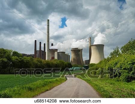 Browncoal fired power plant, Neurath, Nordrhein-Westfalen, Germany View Large Photo Image Stock Photo - Browncoal fired power plant, Neurath, Nordrhein-Westfalen, Germany. Fotosearch