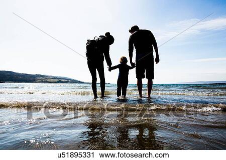 Family holding hands on beach, Loch Eishort, Isle of Skye, Hebrides, Scotland View Large Photo Image Stock Image - Family holding hands on beach, Loch Eishort, Isle of Skye, Hebrides, Scotland. Fotosearch