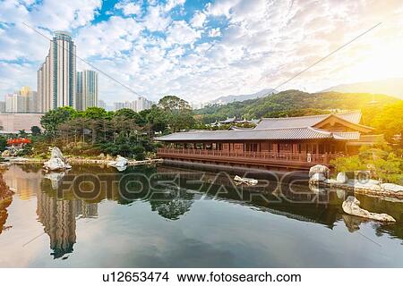 Picture - Nan Lian Garden, Diamond Hill, Hong Kong, China. Fotosearch