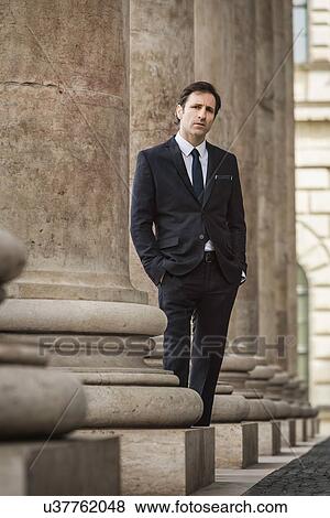 Stock Photo - Portrait of mature businessman. Fotosearch