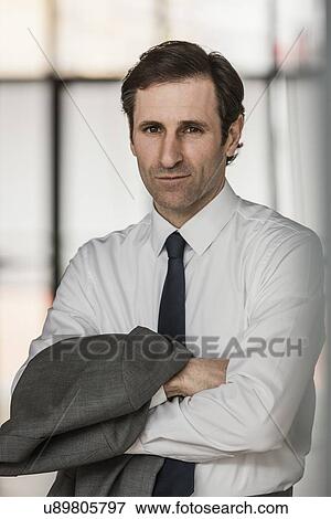 Stock Photo - Portrait of mature businessman. Fotosearch