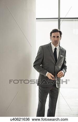Stock Photograph - Portrait of mature businessman. Fotosearch