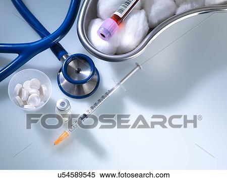 Variety of medicine and medical equipment in hospital View Large Photo Image Stock Photography - Variety of medicine and medical equipment in hospital. Fotosearch